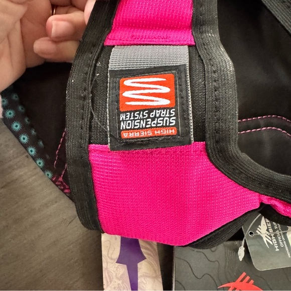 High Sierra loop hiking outdoors backpack hot pink NWT - Picture 7 of 12